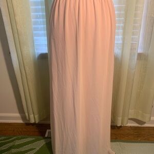 Jella Couture Soft Pink Maxi Skirt